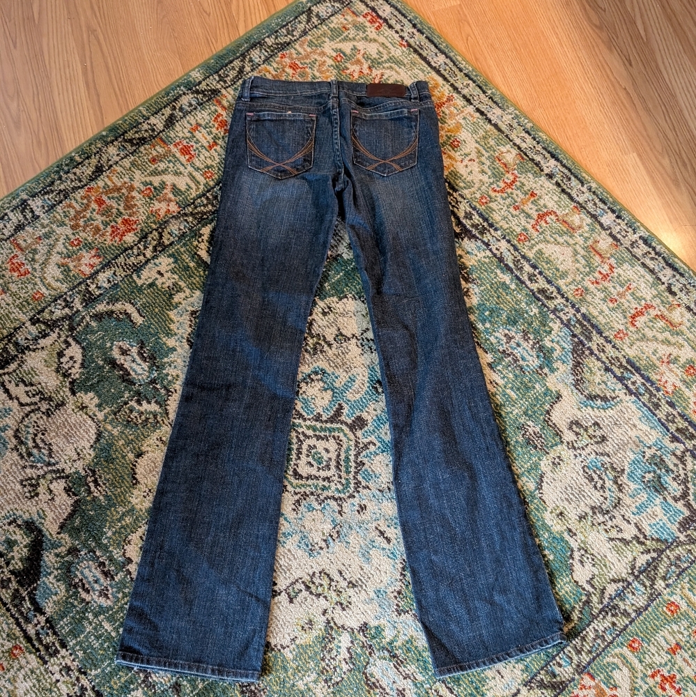 Pink Victoria's Secrets Blue Jeans - Picture 6 of 13